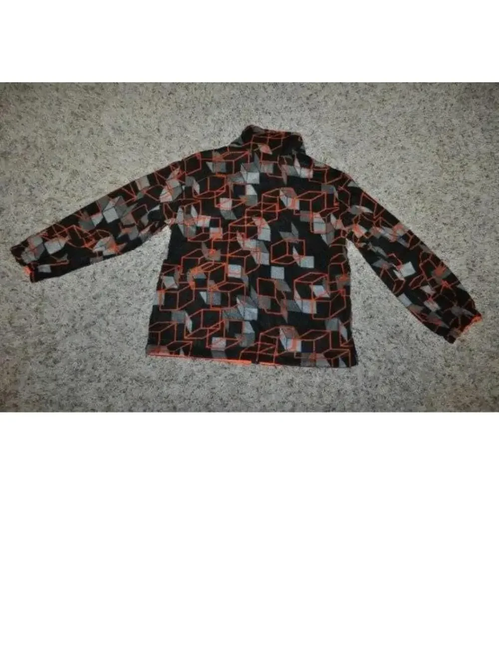Boys All Weather Jacket 4/5 Black Orange 4 in 1 Winter Spring Fall Athletech